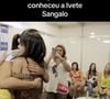 Anitta abraçou Ivete Sangalo aos prantos em 2013, quando conheceu a cantora por Preta Gil