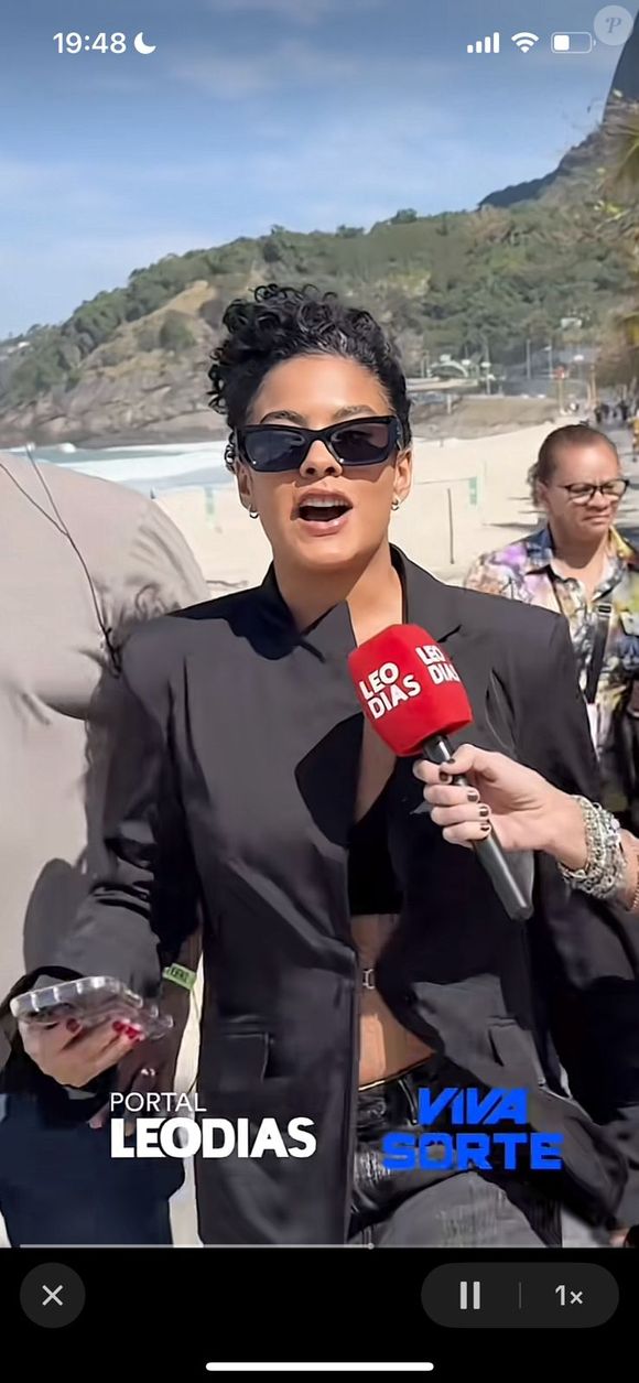 Internautas dividiram opiniões sobre postura de Bella Campos com repórter