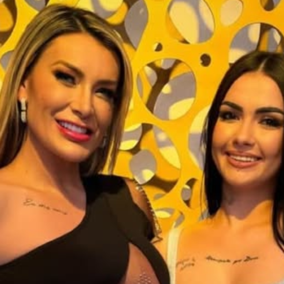 Andressa Urach vira empresária de Pâmela Urach. Depois de o filho e o pai entrarem no ramo, agora é a vez da irmã