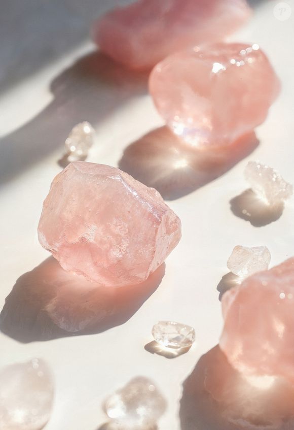 Símbolo do amor em suas diferentes formas, o quartzo rosa ée outro aliado para viver o portal 02/02