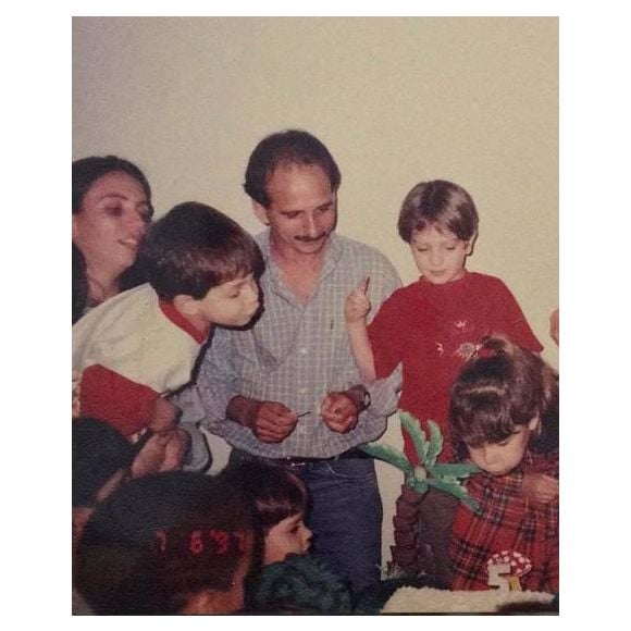 Johnny Massaro na infância, antes da fama