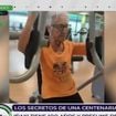 Iñaxi Lasa, 101 anos, entrou para a academia aos 94, venceu câncer e Covid-19, e cortou farinha e açúcar da dieta; 'vovó fitness' entrega valioso segredo de vida: 'Exercício é a melhor coisa que uma pessoa idosa pode fazer pela própria saúde. E também é o melhor remédio para a longevidade'