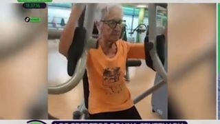 Iñaxi Lasa, 101 anos, entrou para a academia aos 94, venceu câncer e Covid-19, e cortou farinha e açúcar da dieta; 'vovó fitness' entrega valioso segredo de vida: 'Exercício é a melhor coisa que uma pessoa idosa pode fazer pela própria saúde. E também é o melhor remédio para a longevidade'