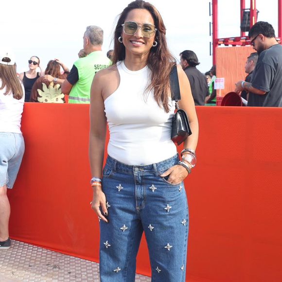 Thaissa Carvalho no show de Ivete Sangalo