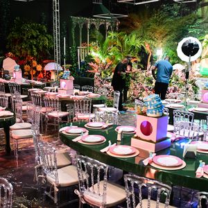 Festa da filha de Viih Tube e Eliezer teve decoração luxuosa para receber os convidados