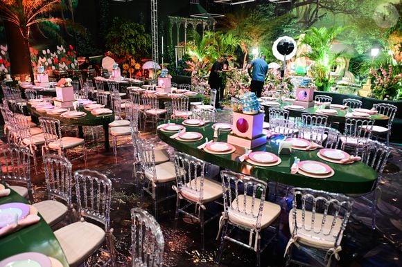 Festa da filha de Viih Tube e Eliezer teve decoração luxuosa para receber os convidados