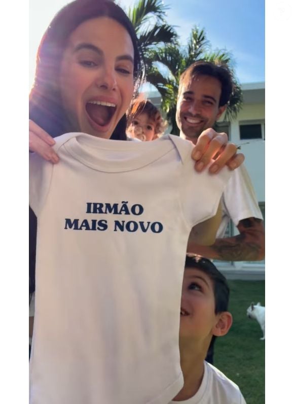 3ª gravidez de Sthefany Brito: atriz será mãe de um menino. 'Faltava ele!'