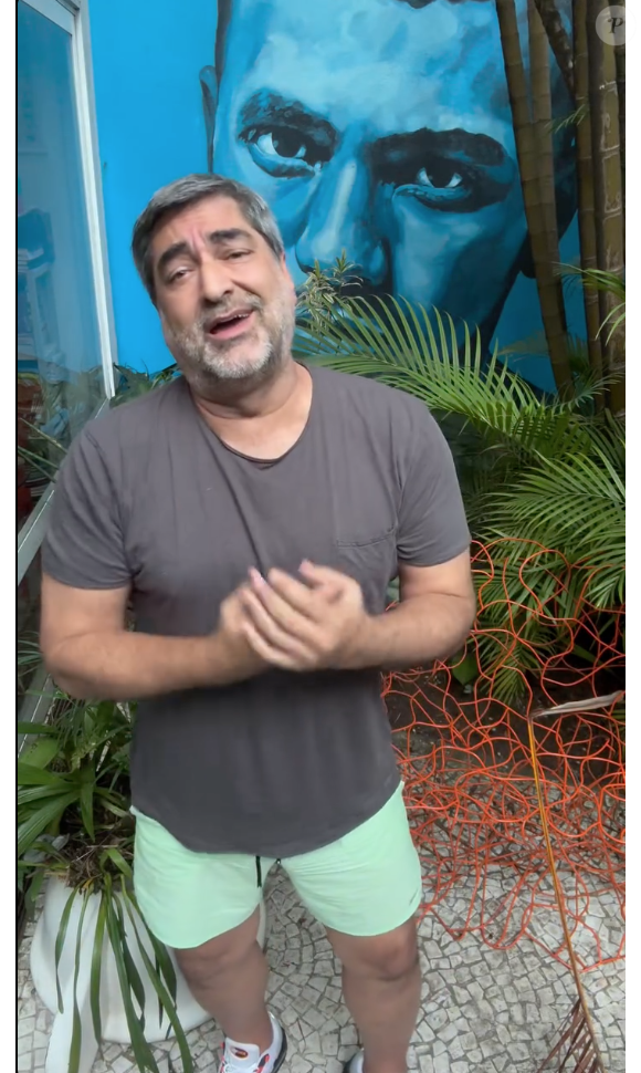 Zeca Camargo lamentou os comentários e garantiu estar bem e focado na academia