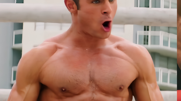 6,8 kg de puro músculo para viver lutador em filme e transformação extrema com apenas 5% de gordura no corpo para 'Baywatch': Zac Efron, hoje aos 39 e galã de Hollywood, revelou como físico que arrancou suspiros também trouxe sofrimento. 'Eu não era feliz'