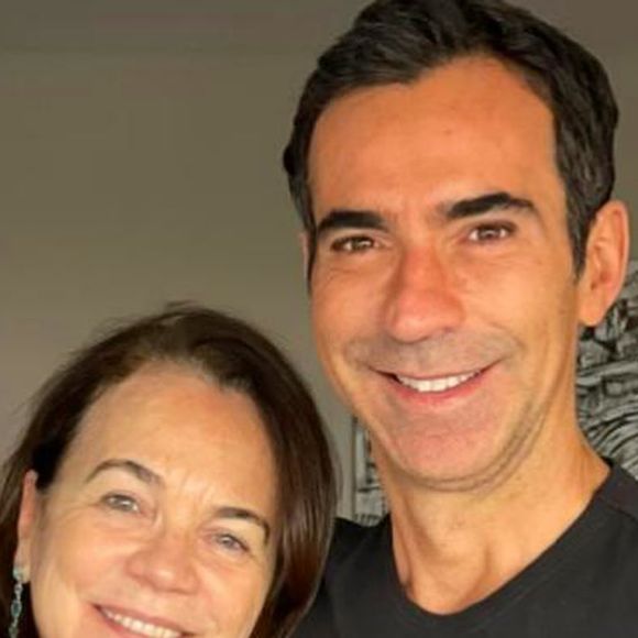 Cesar Tralli perdeu a mãe, Edna, em 2022, após acidente de avião