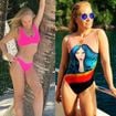 Biquíni de cintura baixa, maiô cavado e mais! 36 fotos de Angélica em looks de moda praia para copiar AINDA nesse verão