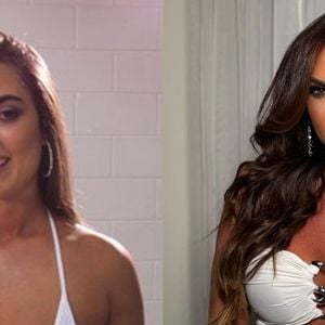 Antes de ser panicat, Nicole Bahls ainda não tinha nenhuma intervenção, mas hoje seu silicone rouba a cena