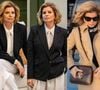 Gravata branca, blazer e bolsa de grife: um raio-X do primeiro look de Odete Roitman, de 'Vale Tudo', ao desembarcar no Brasil.