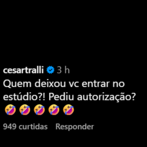 'Quem deixou você entrar?' Tralli reage à invasão de Bonner com brincadeira que viraliza nas redes
