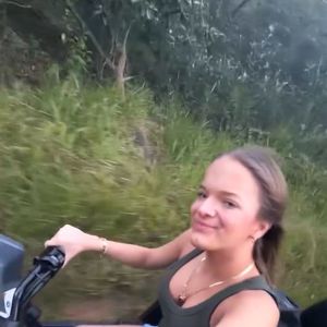 Rafaella Justus escolheu a fazenda do pai para descansar durante o Carnaval