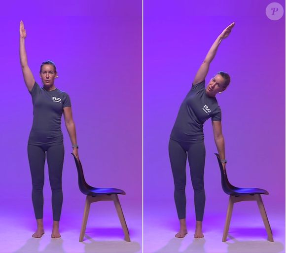 O terceiro exercício busca devolver mobilidade à coluna vertebral em seu movimento lateral