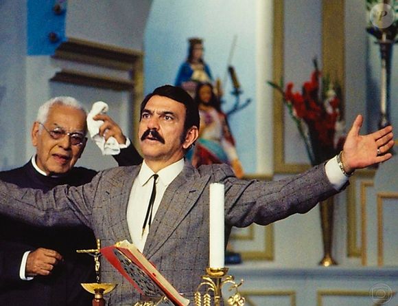 Lima Duarte coleciona papéis memoráveis como Sinhozinho Malta ('Roque Santeiro', 1985)