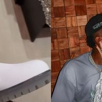 Casamento de Virginia e Vini Jr. à vista? Após boatos de separação, influenciadora mostra tênis com renda e bordados e ironiza reação do namorado: 'Super empolgado'