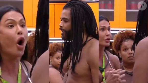 No 'BBB 25', Gracyanne Barbosa teve séria discussão com Diogo Almeida após deixar o Quarto Secreto
