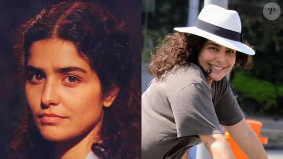 Antes e depois de Letícia Sabatella: 30 anos separam essas duas fotos da atriz, aos 24 e 54 anos; e ela está linda em ambas!