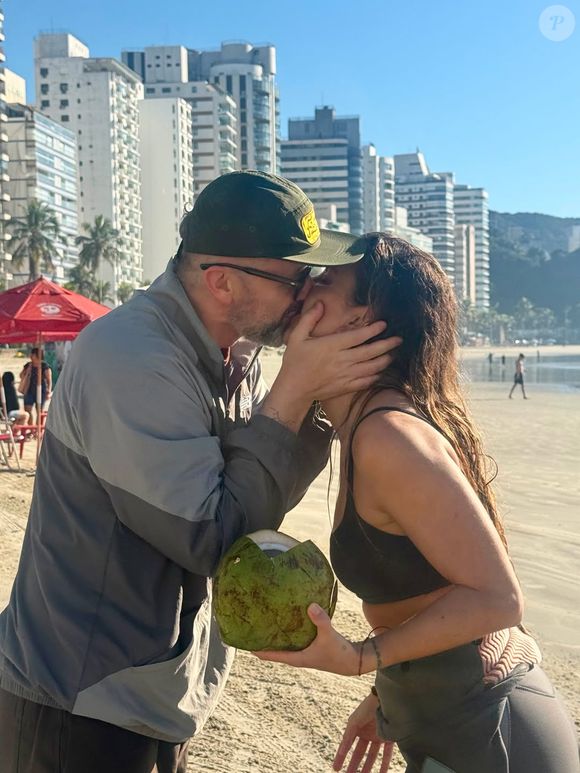 Apaixonado, Lucas Lima vive trocando declarações de amor com Nina Forlin nas redes sociais