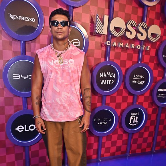 Xamã estava no mesmo camarote que Sophie Charlotte, mas em dias diferentes