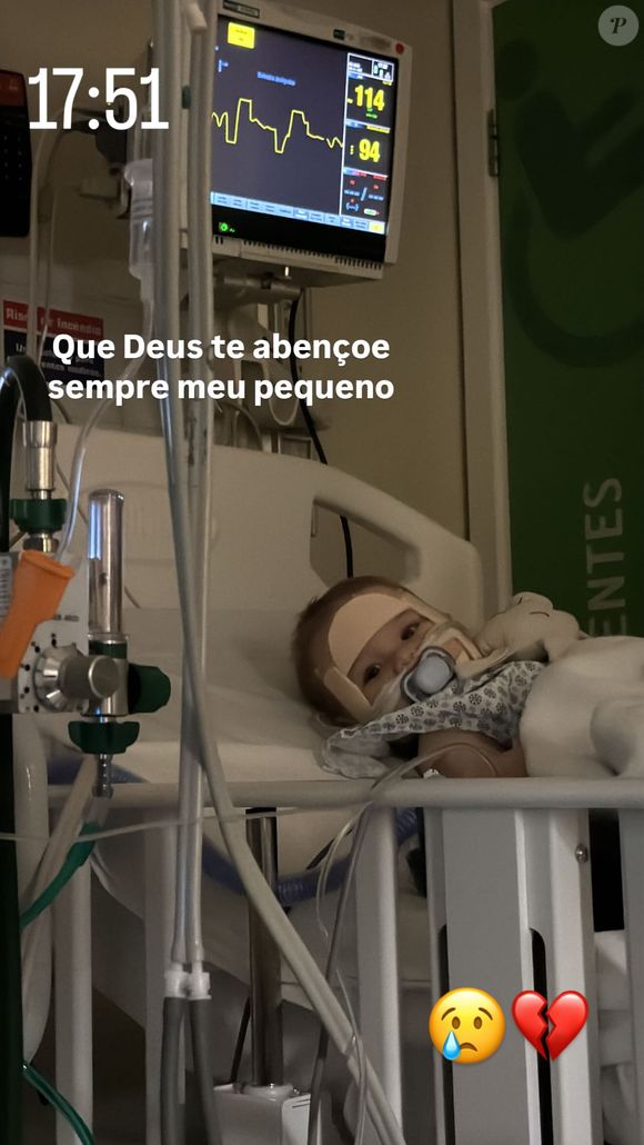 Virgínia Fonseca pediu orações para a recuperação do filho, José Leonardo