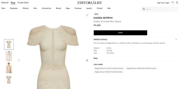 Emily Blunt brilhou na cerimônia da Calçada da Fama ao surgir com um vestido branco rendado inspirado no modelo 'Cotton Crochet Mini Dress', da Magda Butrym, avaliado em US$ 7.400, cerca de R$ 36,8 mil na cotação atual