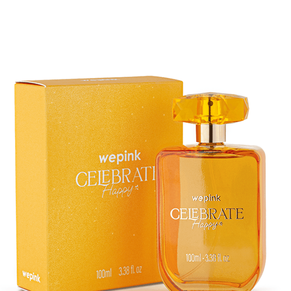 Mulher Abacaxi usou o perfume Celebrate Happy Desodorante Colônia, da Wepink, de R$ 92