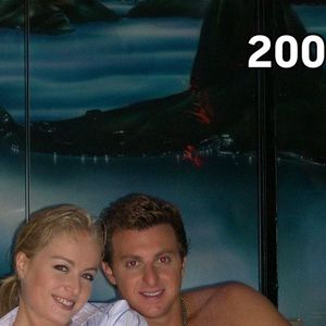 Luciano Huck e Angélica foram além e resgataram um clique feito há 22 anos, em 2003