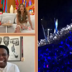 Neguinho da Beija-Flor concedeu uma entrevista ao 'Encontro' nesta quinta-feira (06). Deixou claro que a sua saída do Brasil será temporária.