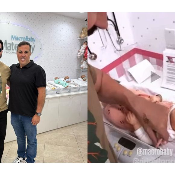 Padre Fábio de Melo está curtindo uns dias de folga nos Estados Unidos, e visitou recentemente a Maternidade de Bonecas da MacroBaby, em Orlando, na Flórida