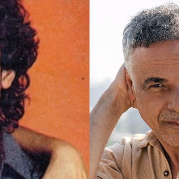 Antes e depois de Ângelo Antônio: o ator hoje está com 60 anos, na novela 'Mania de Você'.