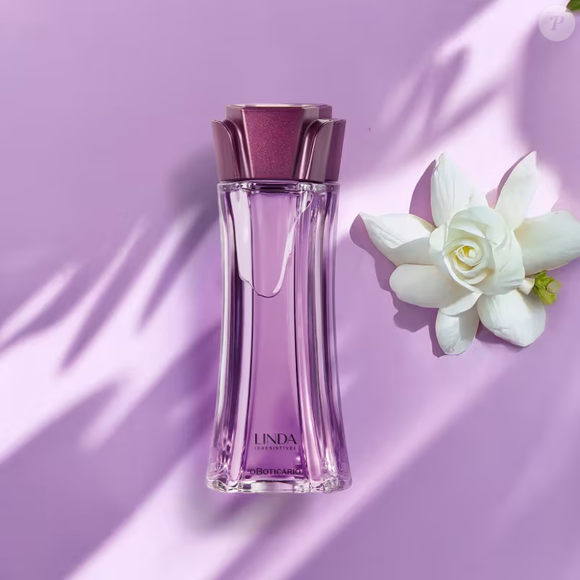 O resultado é um perfume marcante (Linda Irresistível), que transmite segurança e elegância, como reforça a proposta da própria marca ao destacar a beleza de se amar