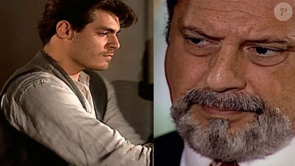 Matteo (Thiago Lacerda) é pressionado por Gumercindo (Antonio Fagundes) para voltar a morar na fazenda