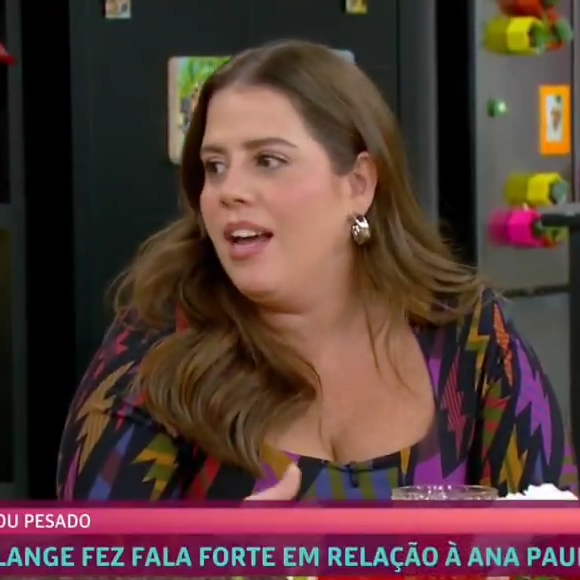Tati Machado: ‘Mesmo que você goste da Solange, você tem que ter a noção de que existem coisas que não podem ser faladas em hipótese alguma’