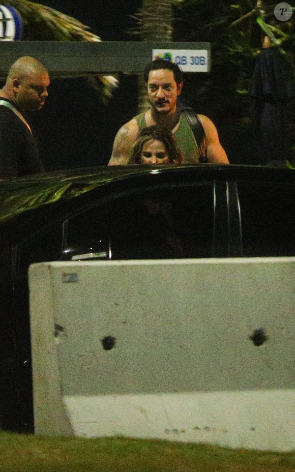 Wanessa Camargo e Allan Souza Lima deixaram juntos quiosque no Rio para onde haviam indo após gravação do 'Dança dos Famosos' do 'Domingão do Huck'