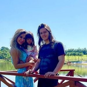 Maíra Cardi é mãe de Lucas, fruto da relação com Nelson Rangel