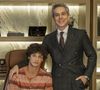 Marco Aurélio (Alexandre Nero) e Tiago (Pedro Waddington), pai e filho na novel Vale Tudo
