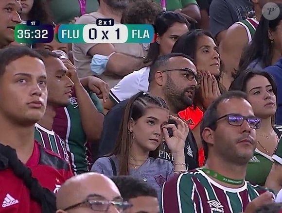 Mel Maia já torceu pelo Fluminense enquanto namorava João Pedro há 3 anos