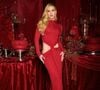 Virgínia Fonseca aposta em vestido vermelho com fenda e recorte estratégico para celebrar seus 27 anos