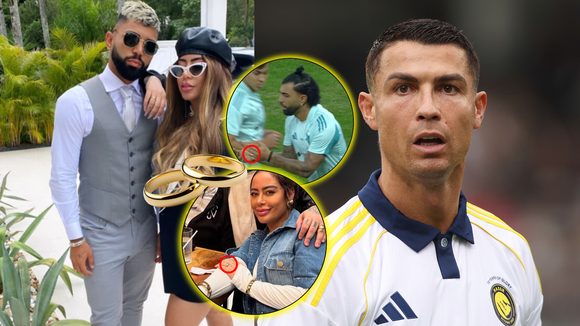 Gabigol está noivo da irmã de Neymar? Depois de Cristiano Ronaldo, um detalhe na mão de Rafaella Santos e do ex-Flamengo levanta suspeitas de casamento