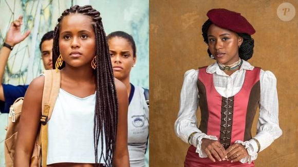 Duda Santos começou sua carreira em 'Malhação: Toda Forma de Amar' (2019). Em 'A Nobreza do Amor', a atriz vive a protagonista Alika/Lúcia