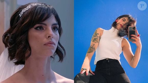 Ana Prado tinha um cabelo curtinho e repicado, com uma franja volumosa. Atualmente, ela está com os fios pouco acima do dos ombros e em um castanho escuro