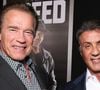Arnold Schwarzenegger viveu rivalidade com Sylvester Stallone: 'Se o percentual de gordura corporal dele era de 7%, eu ficava obcecado até chegar a 10%'
