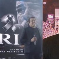 Rick Sollo ganha emocionante homenagem de Gian & Giovani em show, 4 dias após trágica morte em acidente de helicópero: 'Guardar para sempre nos nossos corações'