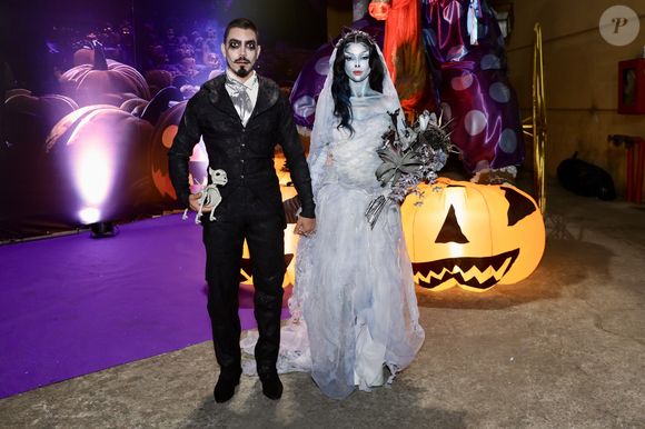 Giovanna Lancellotti e Gabriel David promoveram mais uma edição da festa Halloween GG neste sábado (01)