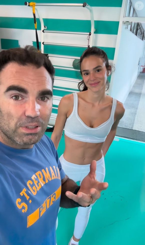 O treinador de Bruna Marquezine é da equipe de Chico Salgado