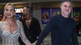 Angélica 'quebra' look combinado de Luciano Huck e filhos para festa antecipada de 18 anos de Benício. Fotos!