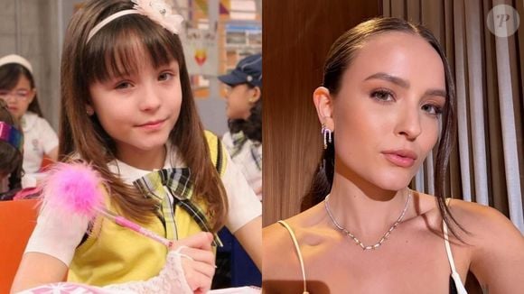 Larissa Manoela, que deu vida à Maria Joaquina, agora tem 24 anos. Ela segue brilhando como atriz nos teatros e em 'Êta Mundo Melhor!', na Globo